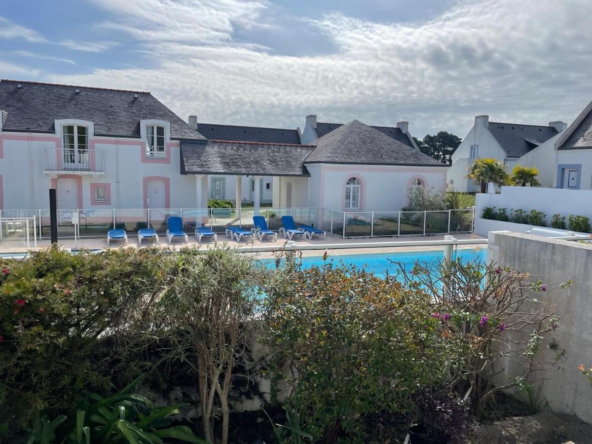 Maison De Vacances De 56 M2 Dans Residence Avec Piscine Chauffee Proche Plages Locmaria Екстер'єр фото