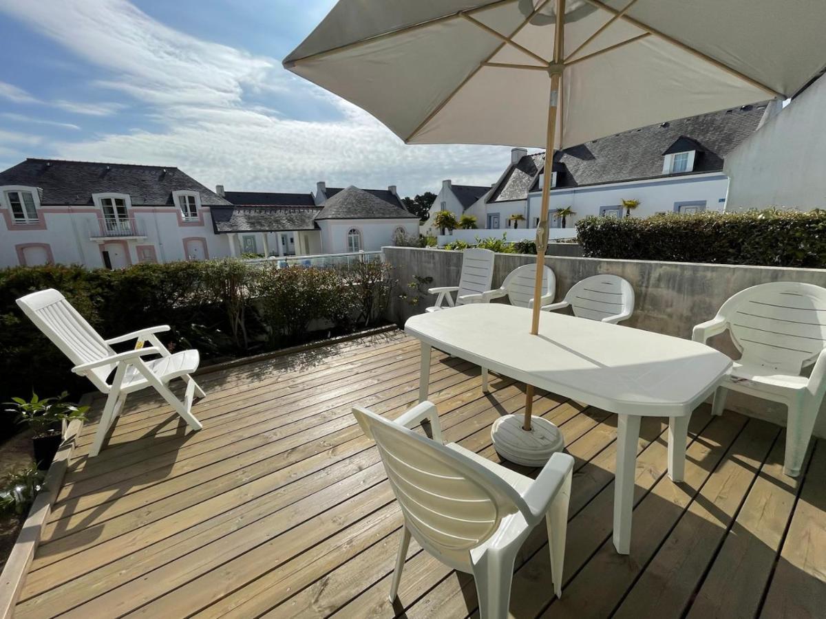 Maison De Vacances De 56 M2 Dans Residence Avec Piscine Chauffee Proche Plages Locmaria Екстер'єр фото